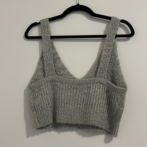 ardene knit cropped tank top - Picture 2 of 3